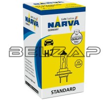 Лампа 12V H7 55W PX26d Standard, 483283000, NARVA